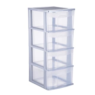 Foto 2 | Foto 2 | Cajonera Italhome Onyx 4 Cajones Transparentes