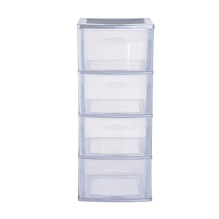 Foto 3 | Foto 3 | Cajonera Italhome Onyx 4 Cajones Transparentes