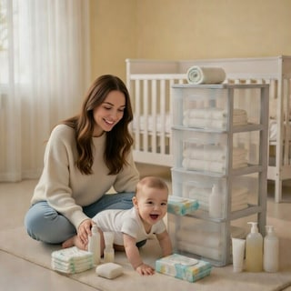 Foto 4 | Foto 4 | Cajonera Italhome Onyx 4 Cajones Transparentes