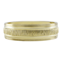 Argolla De Matrimonio Oro Amarillo Fonelli Ar10-03476h 6mm Corte Hueco Confort