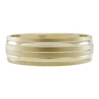 Foto 1 | Foto 1 | Argolla De Matrimonio Fonelli Ar14-03466h Oro Amarillo 14k Hueca 6mm