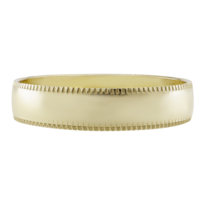 Argolla De Matrimonio Fonelli Ar10-00874h Oro Amarillo 10k 4mm Cupido Ii