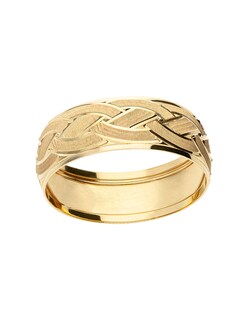 Foto 3 | Foto 3 | Argolla De Matrimonio Fonelli 204438 Oro Amarillo 14k 8mm Estilo Robusto