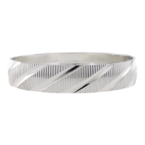 Anillo De Matrimonio Fonelli Ar10-b18514 Oro Blanco 10k Hueco 4mm