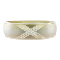 Argolla De Matrimonio Fonelli Juramento Oro Florentino 10k 6mm Grabado Brillante