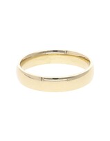 Argolla De Matrimonio Fonelli Ar10-060504 Oro Amarillo 10k 4mm Corte Confort Brillo Clásico