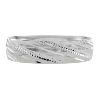 Foto 1 | Foto 1 | Argolla De Matrimonio Fonelli Oro Blanco 14k 5mm Brillo Clásico Elegante