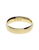 Argolla De Matrimonio Fonelli Ar10-060505 Oro Amarillo 10k 5mm Confort Brillo Unico