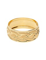 Argolla De Matrimonio Fonelli 204438 Oro Amarillo 14k 8mm Estilo Robusto