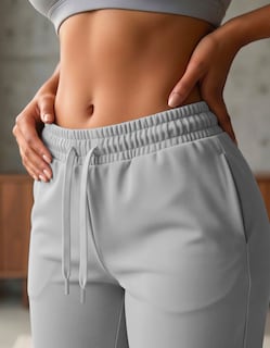 Foto 6 | Foto 6 | Pants Acampanado Para Mujer Corte Bootcut Estilo Urbano Casual-gris