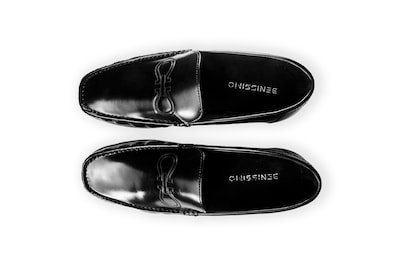 Foto 4 | Foto 4 | Mocasín Casual Benissimo 818 Negro De Piel Para Hombre
