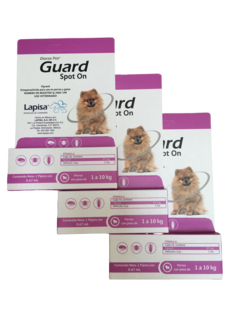 Foto 1 | Foto 1 | Pipetas Dorso Pet Guard Spot On Pack de 3 Para Perros De 1 A 10 Kg 0.67 Ml