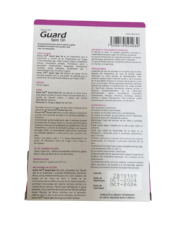 Foto 2 | Foto 2 | Pipetas Dorso Pet Guard Spot On Pack de 3 Para Perros De 1 A 10 Kg 0.67 Ml