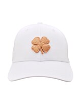 Gorra Black Clover Premium Clover 156 Cerrada Para Hombre Color Blanco Dorado