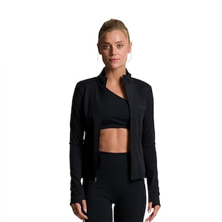 Foto 4 | Foto 4 | Chamarra Deportiva Ajuste Slim Atlekx Negra Para Mujer