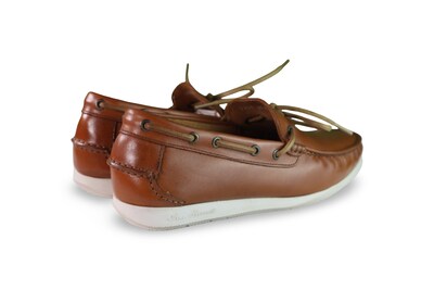 Foto 3 | Foto 3 | Mocasín Casual Benissimo 6901 Café De Piel Para Hombre