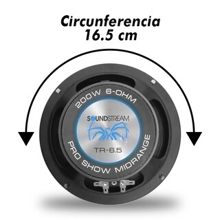 Foto 4 | Foto 4 | Soundstream Set De Medios Open Show 2 Vías Pro 6.5 Kapton