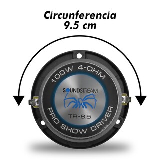 Foto 6 | Foto 6 | Soundstream Set De Medios Open Show 2 Vías Pro 6.5 Kapton