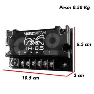 Foto 8 | Foto 8 | Soundstream Set De Medios Open Show 2 Vías Pro 6.5 Kapton