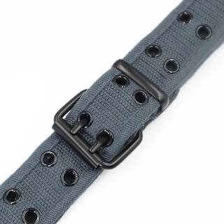 Foto 2 | Foto 2 | Cinturón Freedom M7865 Algodón Hebilla Rectangular Gris Hombre