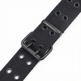 Foto 2 | Foto 2 | Cinturón Freedom M7865 Algodón Hebilla Rectangular Negro Hombre