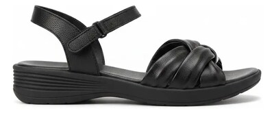 Foto 2 | Foto 2 | Sandalias De Piel Relax 399 Negro Para Mujer