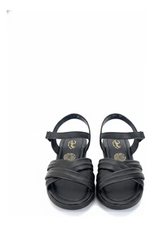 Foto 3 | Foto 3 | Sandalias De Piel Relax 399 Negro Para Mujer