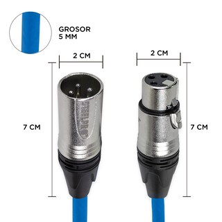 Foto 5 | Foto 5 | Cable Xlr 15m Balanceado Profesional Steelpro