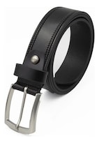 Cinturón Freedom Supreme Piel Italiana Negro Hombre