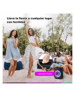 Foto 7 | Foto 7 | Bocina Philips Portátil Tax2208