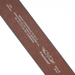 Foto 6 | Foto 6 | Cinturón Freedom Liberty Pursuit Piel Búfalo Rojo Hombre