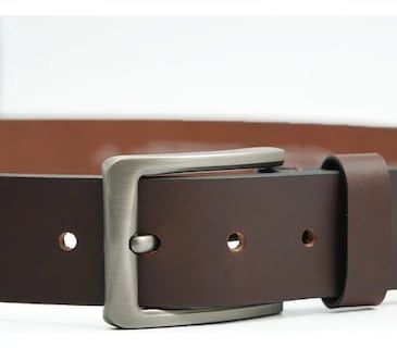 Foto 3 | Foto 3 | Cinturón Freedom M92108 Piel Búfalo Liso Café Hombre