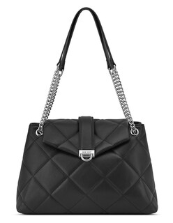 Foto 2 | Foto 2 | Bolsa Satchel Nine West Nyq515809 Negro Sintético Para Mujer
