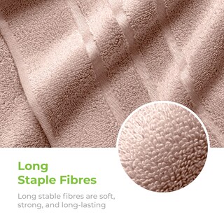 Foto 2 | Foto 2 | Set De Toallitas Cariloha Blush 33x33 Cm 600 Gsm 3 Piezas