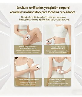 Foto 4 | Foto 4 | Masajeador Corporal Multifuncional Modelo Blanco