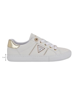 Foto 5 | Foto 5 | Tenis Casual Guess Blanco Sintético Para Mujer