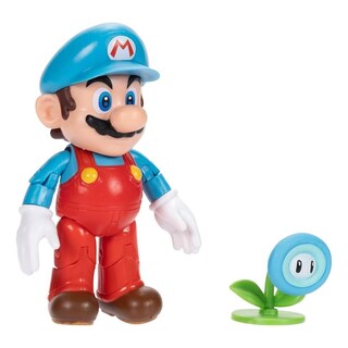 Foto 3 | Foto 3 | Figura Articulada Ice Mario De Super Mario 4 Con Ice Flower