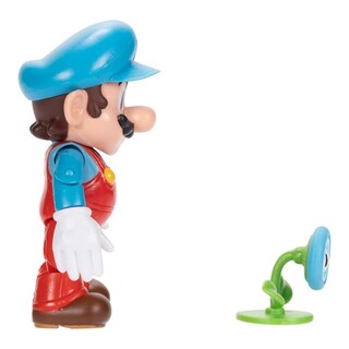 Foto 5 | Foto 5 | Figura Articulada Ice Mario De Super Mario 4 Con Ice Flower