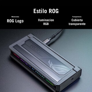 Foto 4 | Foto 4 | Dock Rog Bulwark Dg300 Estación Gaming Negra