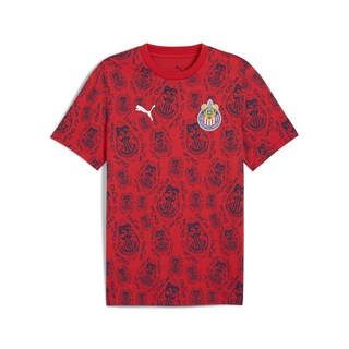 Foto 1 | Foto 1 | Playera Para Hombre Puma Chivas Ftbl Culture Rojo