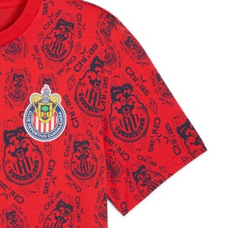 Foto 5 | Foto 5 | Playera Para Hombre Puma Chivas Ftbl Culture Rojo