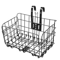 Cesta Para Bicicleta Huoguo Plegable De Acero Con Asas 33 X 20 X 20 Cm - Venta Internacional.