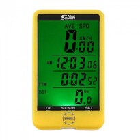 Ordenador Para Bicicleta Huoguo 29 Funciones Inalámbrico Lcd Amarillo - Venta Internacional.