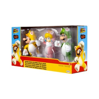 Foto 2 | Foto 2 | Super Mario Multipack 3d World 3 Figuras