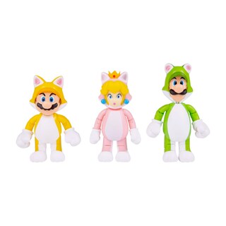Foto 3 | Foto 3 | Super Mario Multipack 3d World 3 Figuras