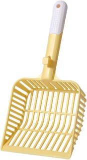 Foto 1 | Foto 1 | Cuchara Para Arena Para Gatos Mango Largo Fácil De Limpiar De Plástico Amarillo - Venta Internacional.