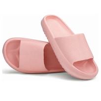 Sandalia Con Plataforma Rosa