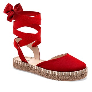 Foto 1 | Foto 1 | Sandalia Tipo Alpargata Queen Rojo Para Mujer