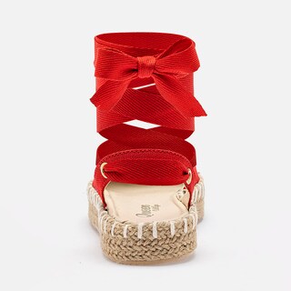 Foto 4 | Foto 4 | Sandalia Tipo Alpargata Queen Rojo Para Mujer