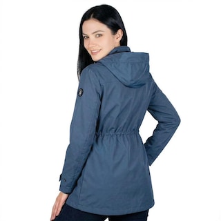 Foto 3 | Foto 3 | Chamarra Rompevientos Greenlander Con Capucha Para Mujer Azul